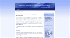 Desktop Screenshot of discoveriit.com